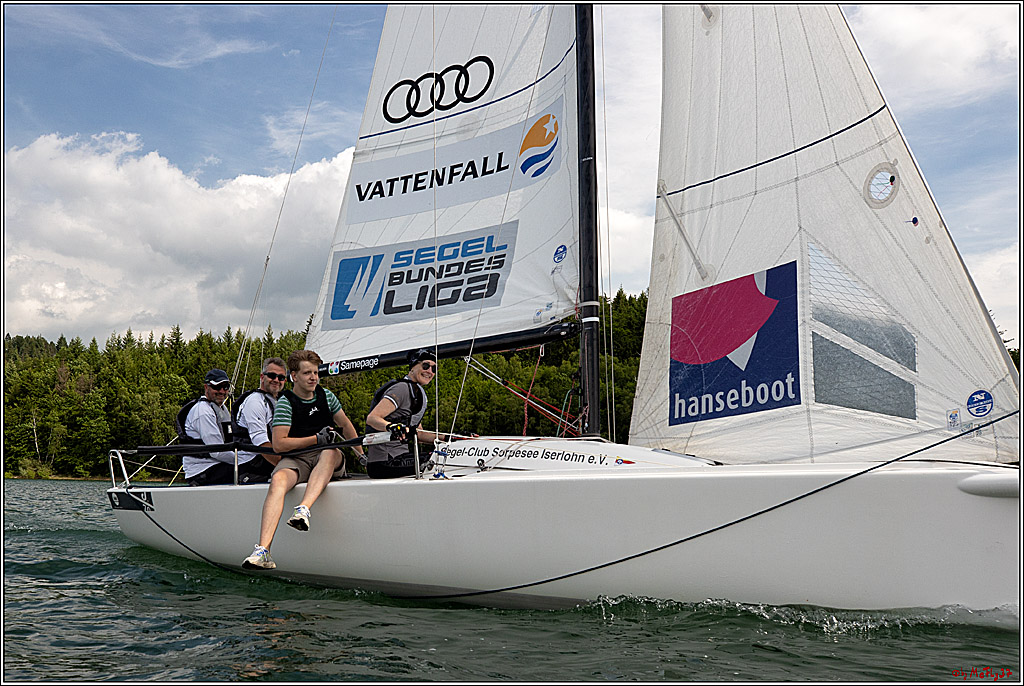 J70 - WOODLAND, 12.06.2021 Segelboot; Segeln; Woodland; Spinnaker; J70; Sorpesee; Sauerland